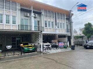 Townhome, 2 floors, 21.4 sq m, Golden Town Village 1. Lat Phrao-Kaset Nawamin Soi Nawamin 42, Intersection 42-11, Nawamin Road, Haprasert Manukit Road 48, Bueng Kum District, Bangkok