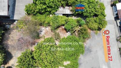 Aerial view of a building