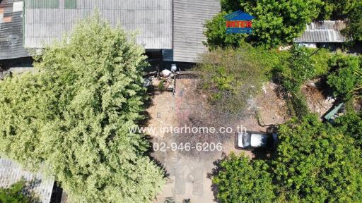 Arial view of a residential property