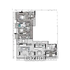 Penthouse 3 Bed 206.22 SQ.M Sapphire Luxurious Condominium