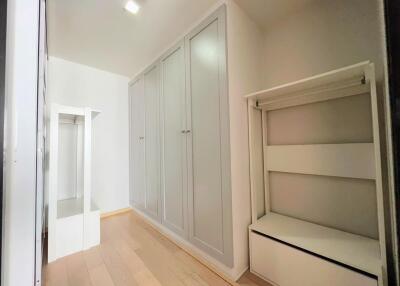 Spacious built-in closet with ample storage space