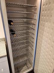 Modern kitchen wine fridge