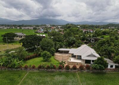 3 Bedroom House in Mae Rim with View over Rice Paddies