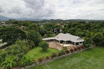 3 Bedroom House in Mae Rim with View over Rice Paddies