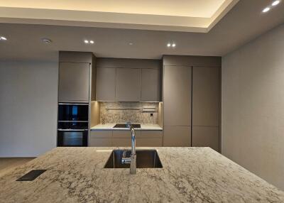 Modern Kitchen with Granite Countertops