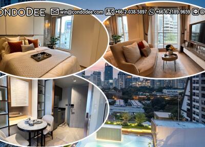 Luxury 1-Bedroom Condo BTS Ploenchit