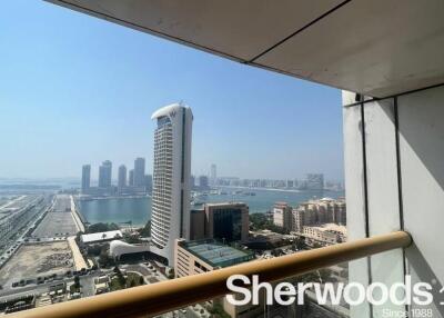 Full sea view  High floor  Investor deal Marina