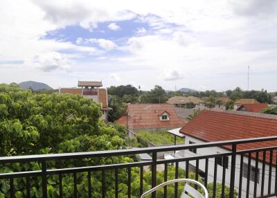 Balcony with scenic view