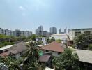 View of residential buildings and skyline