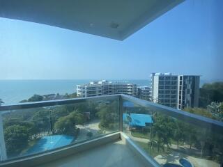 Balcony with ocean view