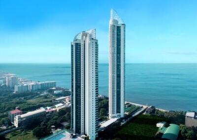 High-rise residential buildings by the sea