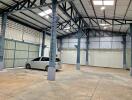 Spacious industrial building with vehicle access