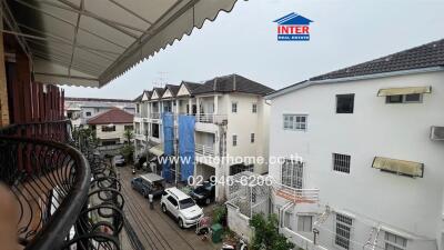 View of residential buildings from a balcony