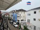 View of residential buildings from a balcony