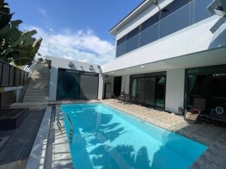 Modern house with a pool