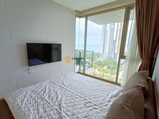 คอนโดนี้มี 1 ห้องนอน  อยู่ในโครงการ คอนโดมิเนียมชื่อ The Riviera Wong Amat Beach 