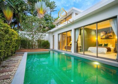 Modern Pool Villa with 3 Bedrooms for Rent in Phuket
