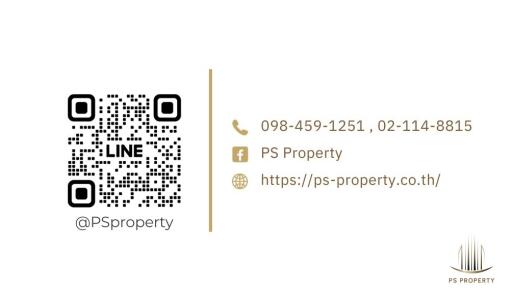 QR code and contact details for PS Property