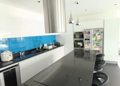 Modern kitchen with sleek design