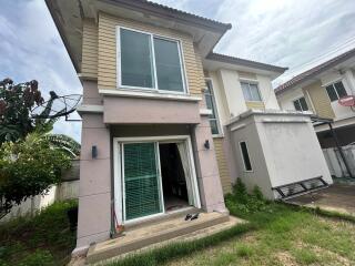 Exterior view of a two-story house