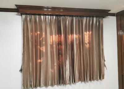 Curtains in a bedroom