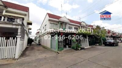 Exterior view of townhouses