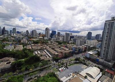 Aerial view of the city