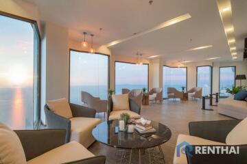 Hot deal Condominium beach front Jomtien 1 bedroom 35 sq.m. Sea view Good price for foreign name