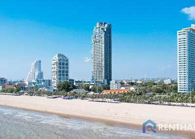 Hot deal Condominium beach front Jomtien 1 bedroom 35 sq.m. Sea view Good price for foreign name