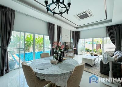 Urgent Sale! A fully furnished pool villa Pattaya