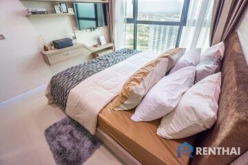 Dusit Grand Condo View 1 bedroom 44 Sq.m. conner unit sea view and city view good price