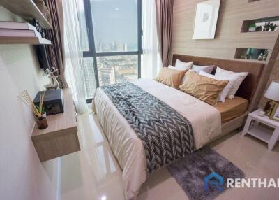 Dusit Grand Condo View 1 bedroom 44 Sq.m. conner unit sea view and city view good price