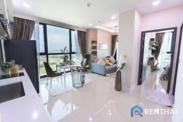 Dusit Grand Condo View 1 bedroom 44 Sq.m. conner unit sea view and city view good price