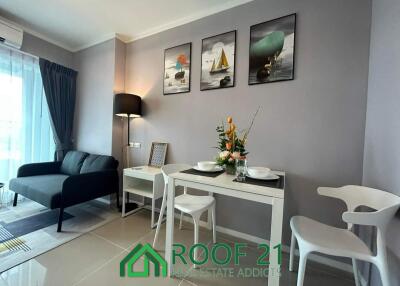 Modern Luxury Sea View 1 Bedroom  Foreign Quota For Sale  Beachfront Condominium Next to Jomtien Beach Pattaya