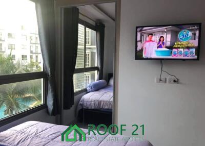 For Sale: Condominium Resort Style Brand New Modern Design, 1 Bedroom with Pool View , Foreign Quota Close to The Beach, Pattaya