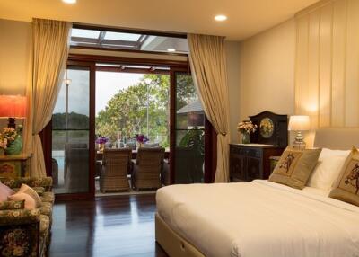 A Luxury home with a private pool for sale in Saraphi, Chiang Mai