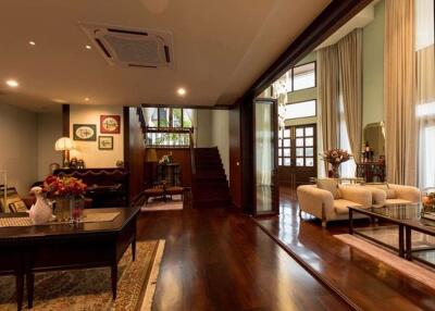 A Luxury home with a private pool for sale in Saraphi, Chiang Mai