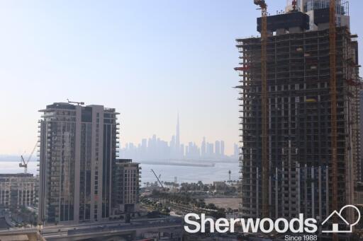 VACANT NEW  BEACH ACCESS  BURJ AND CREEK VIEWS