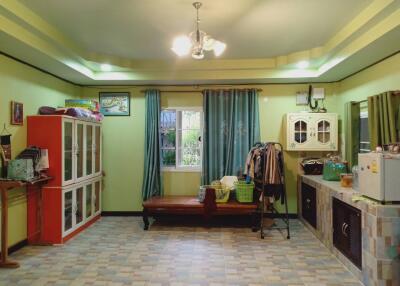 Living room with decor and furniture