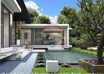 Ultra Modern Single-Storey Pool Villa