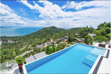 7-Bedroom Private Panoramic Seaview Villa for Sale [Chaweng Noi]