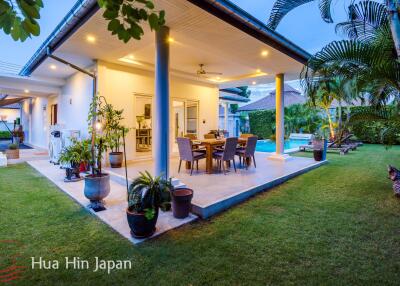 Modern 3 Bedroom Pool Villa For Sale inside Popular Mali Prestige Project in Hua Hin (fully furnished)