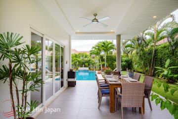 Modern 3 Bedroom Pool Villa For Sale inside Popular Mali Prestige Project in Hua Hin (fully furnished)