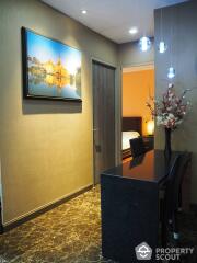 2-BR Condo at Trapezo Sukhumvit 16 near MRT Queen Sirikit National Convention Centre