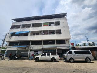 Exterior view of a residential/commercial building