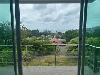 Balcony with scenic view