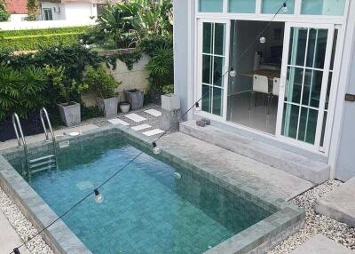 Two-story private pool villa