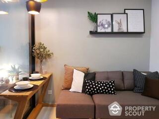 1-BR Condo at Life Asoke near ARL Makkasan