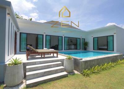 Modern New 3 Bedroom Private Pool Villa for Rent