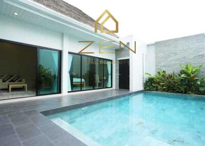 Modern 2 Bedroom Private Pool Villa in Choeng Thale for Rent